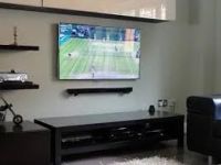 Лот: 21179604. Фото: 5. Установка телевизора на кронштейн...