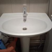 Лот: 20514238. Фото: 2. Раковина с колонной. Сантехника, водопровод