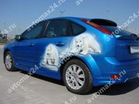 Лот: 6643062. Фото: 2. Юбка "FT" заднего бампера, (хетчбек... Автохимия, масла, тюнинг