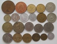 Лот: 8510336. Фото: 2. 22 иностранные монеты (с 22 рублей... Монеты