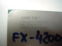 Лот: 9476686. Фото: 2. 4 ядерный процессор. CPU AMD FX-4200... Комплектующие