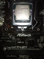 Лот: 17037492. Фото: 5. H81 PRO BTC R2.0 + процессор...