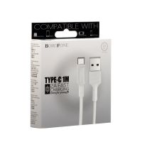 Лот: 17923139. Фото: 2. Кабель Lightning - USB Borofone... Аксессуары