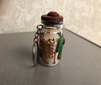 Лот: 16284060. Фото: 2. Брелок из Доминиканы с песком. Сувениры