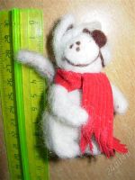 Лот: 2676496. Фото: 2. Котик, в техники сухого валяния. Ручная работа