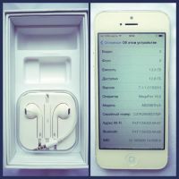 Лот: 4058466. Фото: 3. iPhone 5 16Gb белый/white. Красноярск