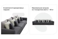 Лот: 23675836. Фото: 7. Диван-кровать SOLANA Мэдисон