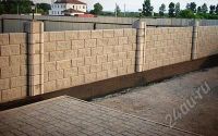 Лот: 2948349. Фото: 2. Блок столбовой 390х390 мм. Строительные материалы