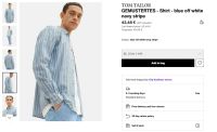 Лот: 25042760. Фото: 4. Мужская рубашка от Tom Tailor... Красноярск