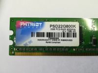 Лот: 15306608. Фото: 2. DDR-II 2Gb PC2-6400 800MHz Patriot... Комплектующие