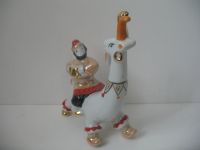 Лот: 20100274. Фото: 2. Потеха Шут на козле Скоморох Арлекин... Антиквариат