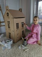 Лот: 13666230. Фото: 3. Кукольный домик из дерева "Большой... Дети растут