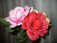 Лот: 10761550. Фото: 2. Искусственные красивые розы на... Цветы, букеты