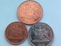 Лот: 21600072. Фото: 2. Набор монет Тринидад и Тобаго... Монеты