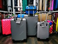 Лот: 14455049. Фото: 5. Чемодан Мини "Krabi" Серебристый-2...