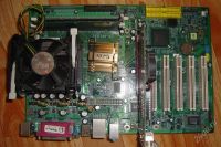 Лот: 2703198. Фото: 2. EPoX EP-4PLA3I+Intel CeleronD... Комплектующие