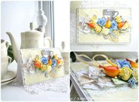 Лот: 610399. Фото: 4. Открытка "Летнее чаепитие". Красноярск