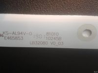 Лот: 18552284. Фото: 2. Led-string LB32080 V0_03, CJ-2K16... Запчасти для бытовой техники
