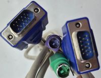 Лот: 25077249. Фото: 2. Кабеля VGA PS/2 - VGA PS/2 (папа-папа... Комплектующие