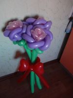 Лот: 5031731. Фото: 3. Букет роз из воздушных шаров. Красноярск