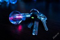 Лот: 1741952. Фото: 2. LED (светодиодный) Брелок-лампочка. Сувениры