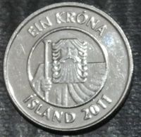 Лот: 20015580. Фото: 2. Экзотика с рубля (81751) Исландия. Монеты