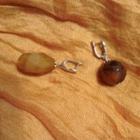 Лот: 25882943. Фото: 5. серьги сердолик