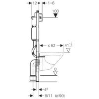 Лот: 15200025. Фото: 4. Инсталляция Geberit Duofix с клавишей... Красноярск