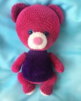 Лот: 12072282. Фото: 4. Мишка-Ягодка. 39 см