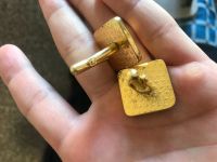 Лот: 12055151. Фото: 2. Запонки с олимпиады 1980 года... Антиквариат