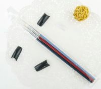 Лот: 14278082. Фото: 2. Кисти для дизайна 3 шт комплект. Маникюр и педикюр