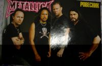 Лот: 6721169. Фото: 2. Постер плакат metallica the kooks. Открытки, билеты и др.