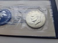 Лот: 4837013. Фото: 3. США 1 доллар 1974 г ( доллар Эйзенхауэр... Коллекционирование, моделизм