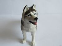Лот: 14406684. Фото: 3. Хаски собака фарфор статуэтка. Коллекционирование, моделизм