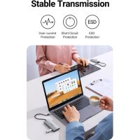 Лот: 21574335. Фото: 5. USB-хаб UGREEN CM480 USB-C to...