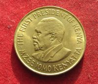 Лот: 21066543. Фото: 2. Кения 5 центов, 1978г. Отличная. Монеты