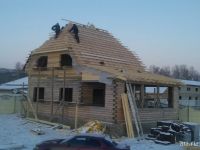 Лот: 4139153. Фото: 13. Строительство БРУСовое. Кровля...