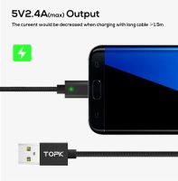 Лот: 13378089. Фото: 6. TOPK F-Line1 Micro USB 2.0 2A...