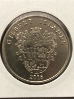 Лот: 25354297. Фото: 2. 1 доллар 2016 Острова Гилберта... Монеты