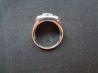 Лот: 10741895. Фото: 2. шикарное кольцо печатка серебро... Ювелирные изделия, бижутерия, часы