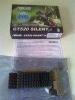Лот: 1279383. Фото: 2. Видеокарта ASUS GeForce GT 520. Комплектующие
