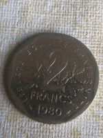 Лот: 18868006. Фото: 2. 2 франка 1980г.Франция. Монеты