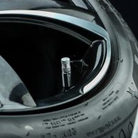 Лот: 25616606. Фото: 3. Колпачок на вентиль TORSO, хром... Авто, мото, водный транспорт