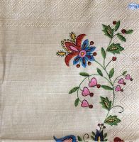 Лот: 11091307. Фото: 4. Салфетка для декупажа. Вышивка...