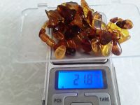 Лот: 17767632. Фото: 6. Янтарные бусы из натурального...