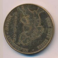 Лот: 15200324. Фото: 2. Бельгия 1983 монетовидный жетон... Значки, медали, жетоны