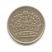 Лот: 7688734. Фото: 2. 25 эре Швеция 1957 год (серебро... Монеты