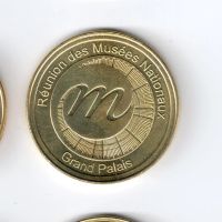 Лот: 10366651. Фото: 2. Франция жетон медаль Париж Музей... Значки, медали, жетоны