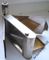 Лот: 6015396. Фото: 2. Косметичка-портсигар серебро 800... Антиквариат