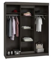 Лот: 18815382. Фото: 2. Шкаф-купе Фея ЛДСП цв Венге/Дуб... Хранение вещей